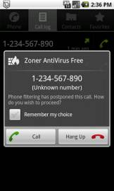 Скриншот №1 к Zoner AntiVirus